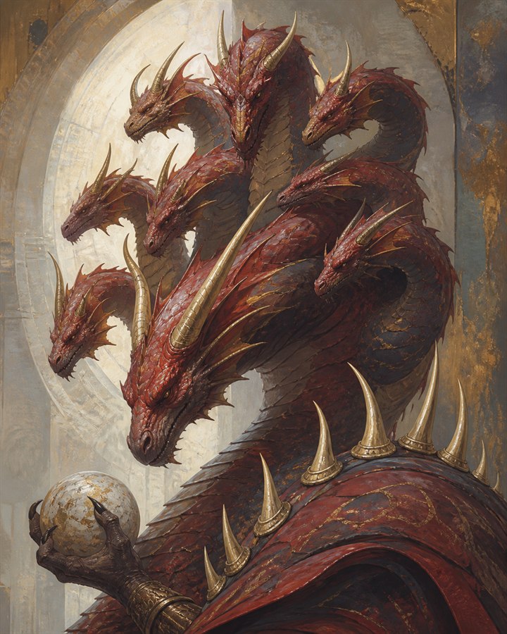 The dragon / Satan