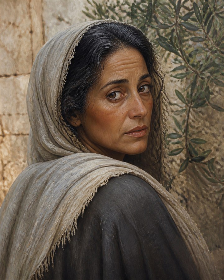The woman accused of adultery